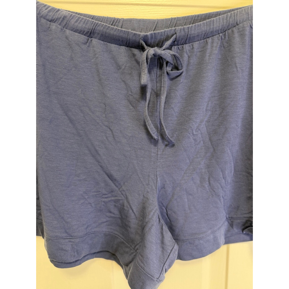 Haven Well Within TENCEL™ Lounge Shorts | Blue | Size L | NWT - Picture 2 of 9